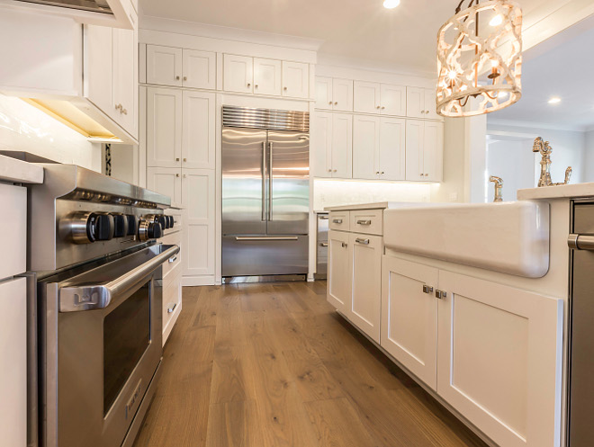 Kitchen White oak Hardwood Flooring source on Home Bunch