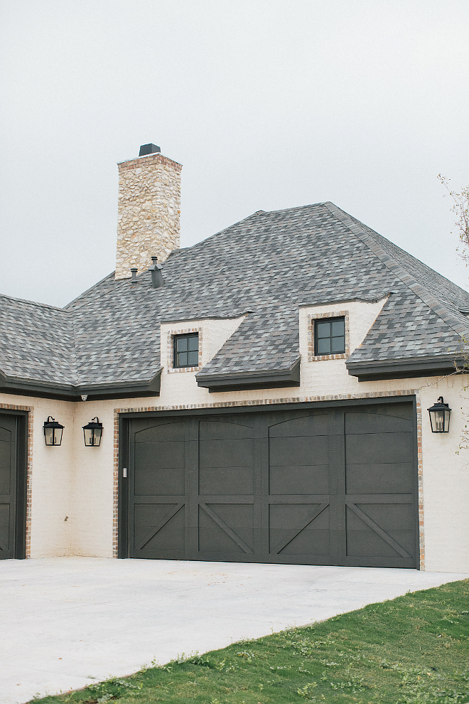 Grey Roof Grey Roof with dark garage doors Grey Roof #GreyRoof