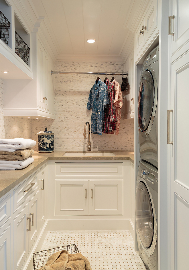 Small Laundry Room Small Laundry Room Design Small Laundry Room Ideas Small Laundry Room Stacked washer dryer #SmallLaundryRoom #Stackedwasherdryer