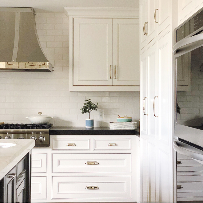 White Kitchen Color Cabinet Whisper White by Behr White Kitchen Color White Kitchen Color White Kitchen Color #WhiteKitchen #Color #cabinetcolor