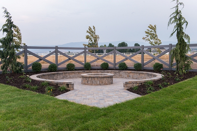 Modern Farmhouse firepit