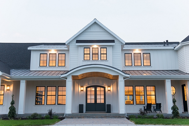 Metal Roof modern farmhouse