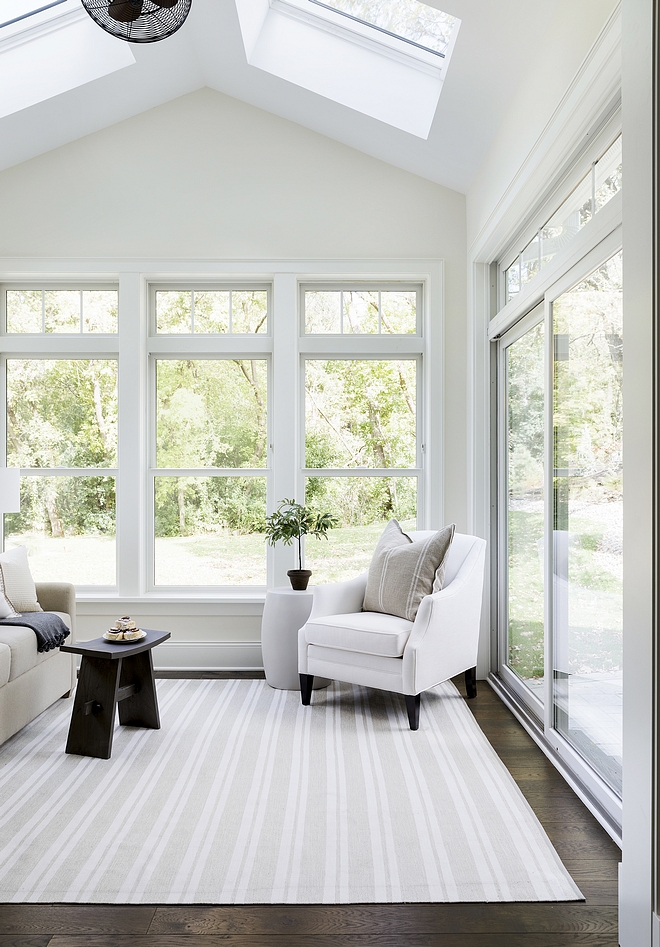 Sunroom color scheme