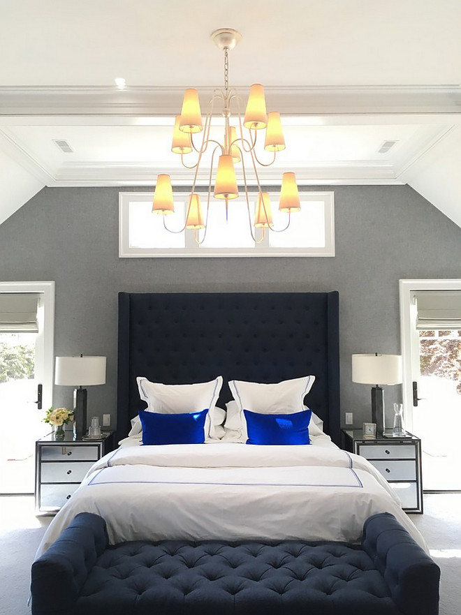 Bedroom Chandelier High ceiling Bedroom Chandelier ideas Bedroom Chandelier source on Home Bunch #Bedroom #Chandelier