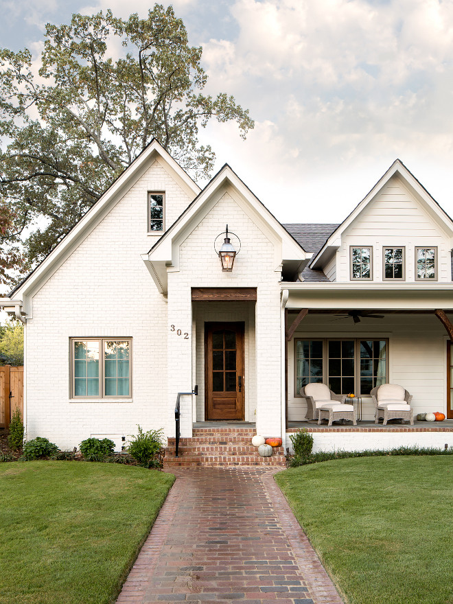 Farmhouse Brick Exterior sources on Home Bunch