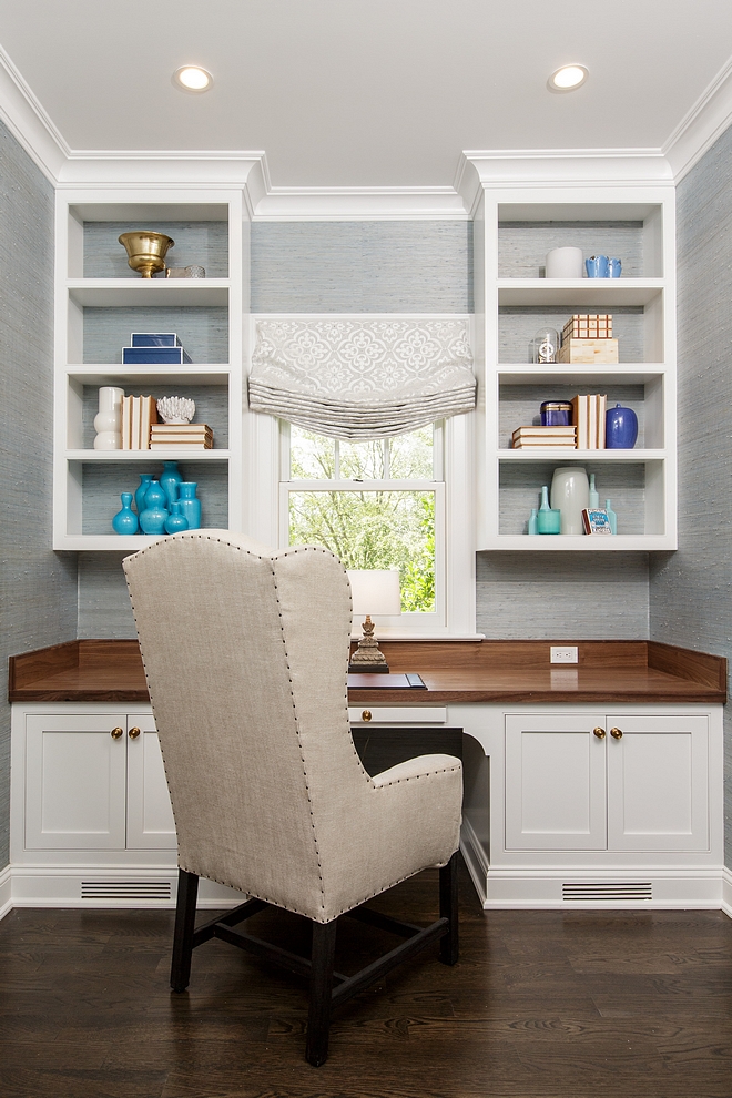 Home Office Nook Home Office Nook Home Office Nook sources on Home Bunch Home Office Nook #HomeOfficeNook