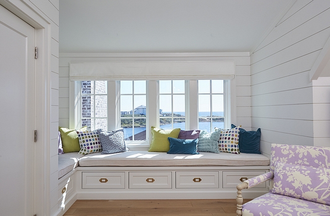 Window-seat with shiplap walls Window-seat with shiplap walls Window-seat with shiplap walls Window-seat with shiplap walls #Windowseat #shiplap