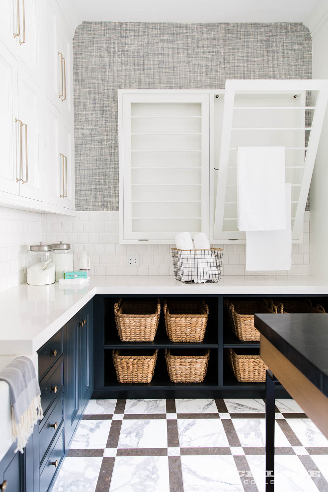 Laundry Room Drying Racks source on Home Bunch