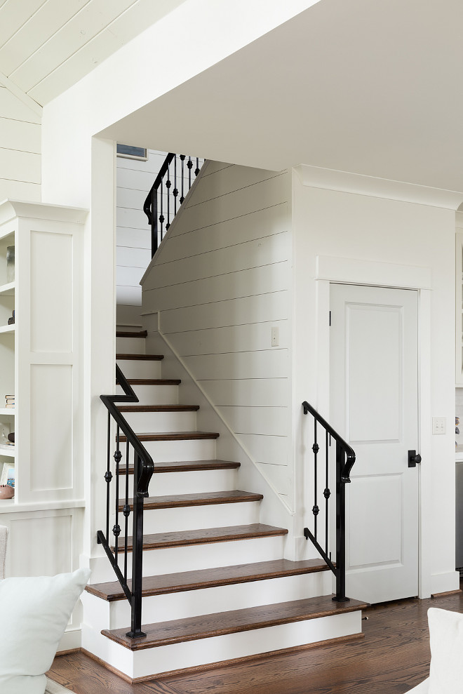 Shiplap Stairway sources on Home Bunch