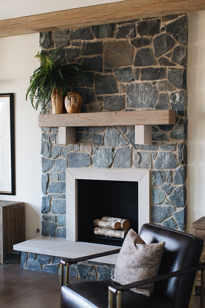 Stone Fireplace with reclaimed beam mantel Farmhouse Stone Fireplace with reclaimed beam mantel Stone Fireplace with reclaimed beam mantel Stone Fireplace with reclaimed beam mantel #StoneFireplace #reclaimedbeam #beammantel