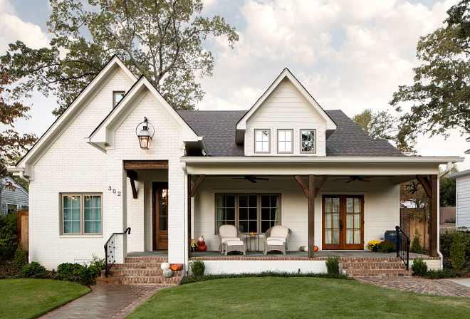 White Brick Farmhouse