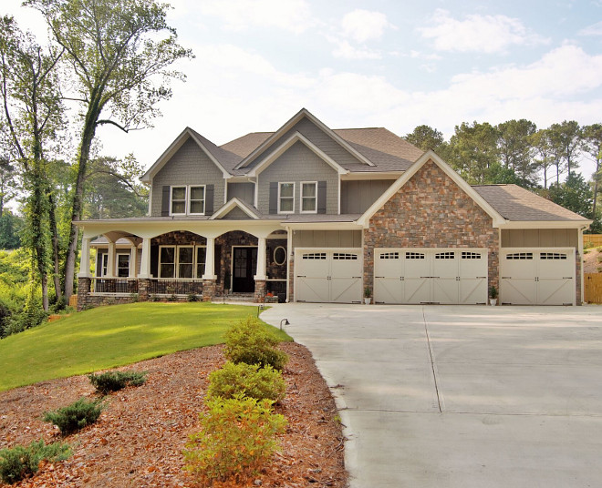 Craftsman style home with front porch