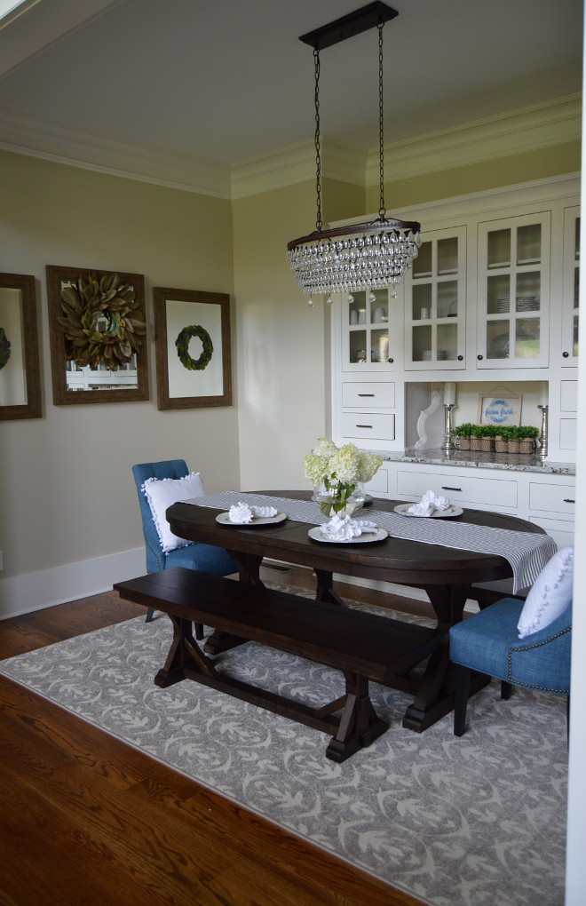 Dining Room Linear Chandelier source on Home Bunch
