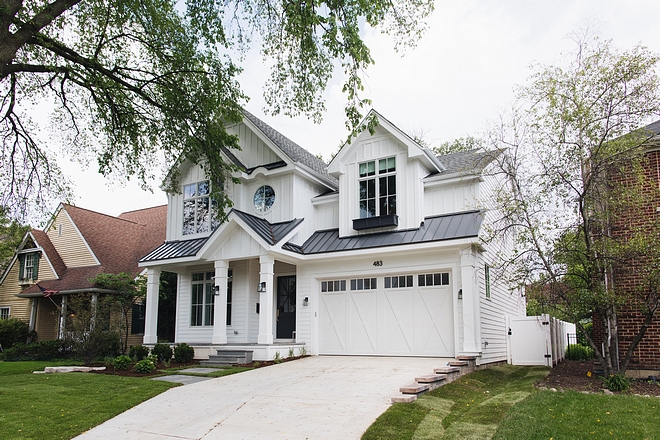 White Siding Paint Color Farrow and Ball