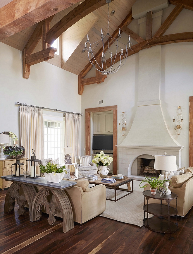 Tudor-style Home with Black Windows - Home Bunch Interior Design
